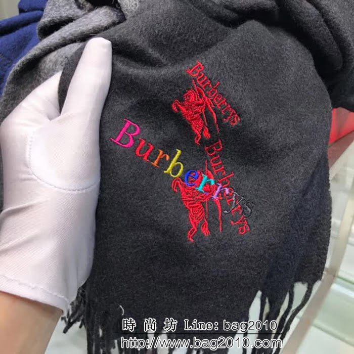 BURBERRY巴寶莉頂級原單 羊絨水波紋大披肩 LLWJ6156
